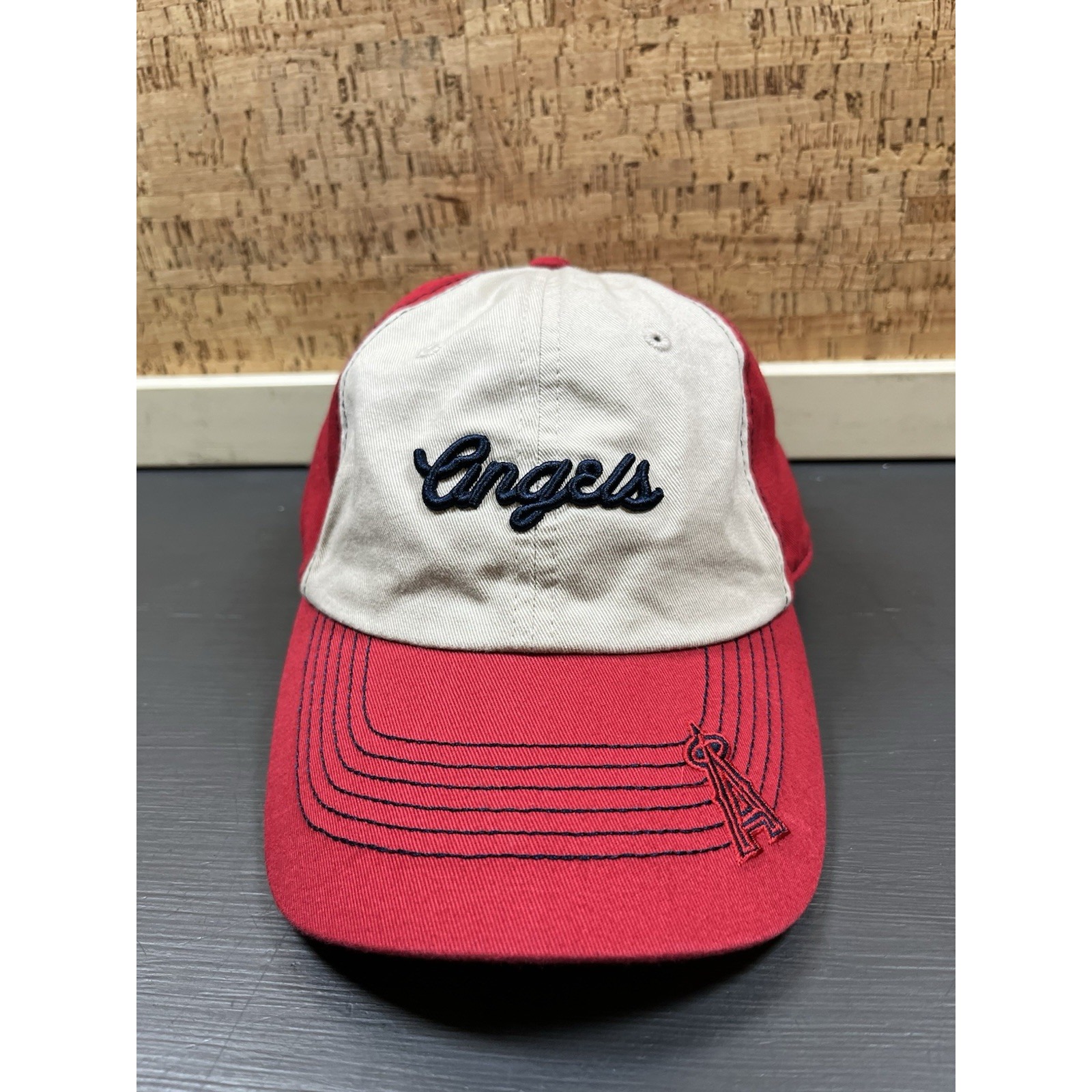 Los Angeles Anaheim Angels Stapback Hat Fan Favorite Genuine Merchandise Unused